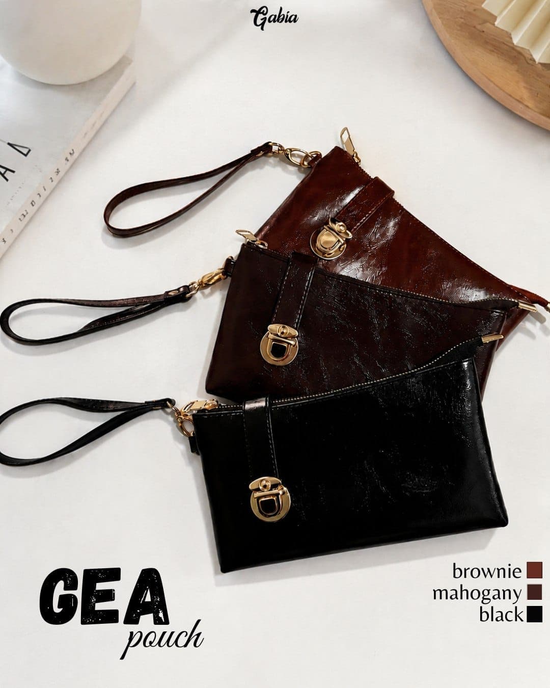 Gea Pouch & Lyora Bag