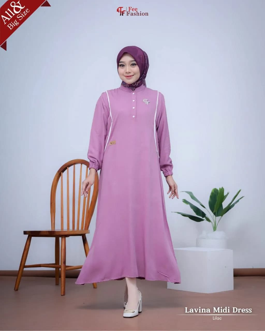 Lavina Midi Dress