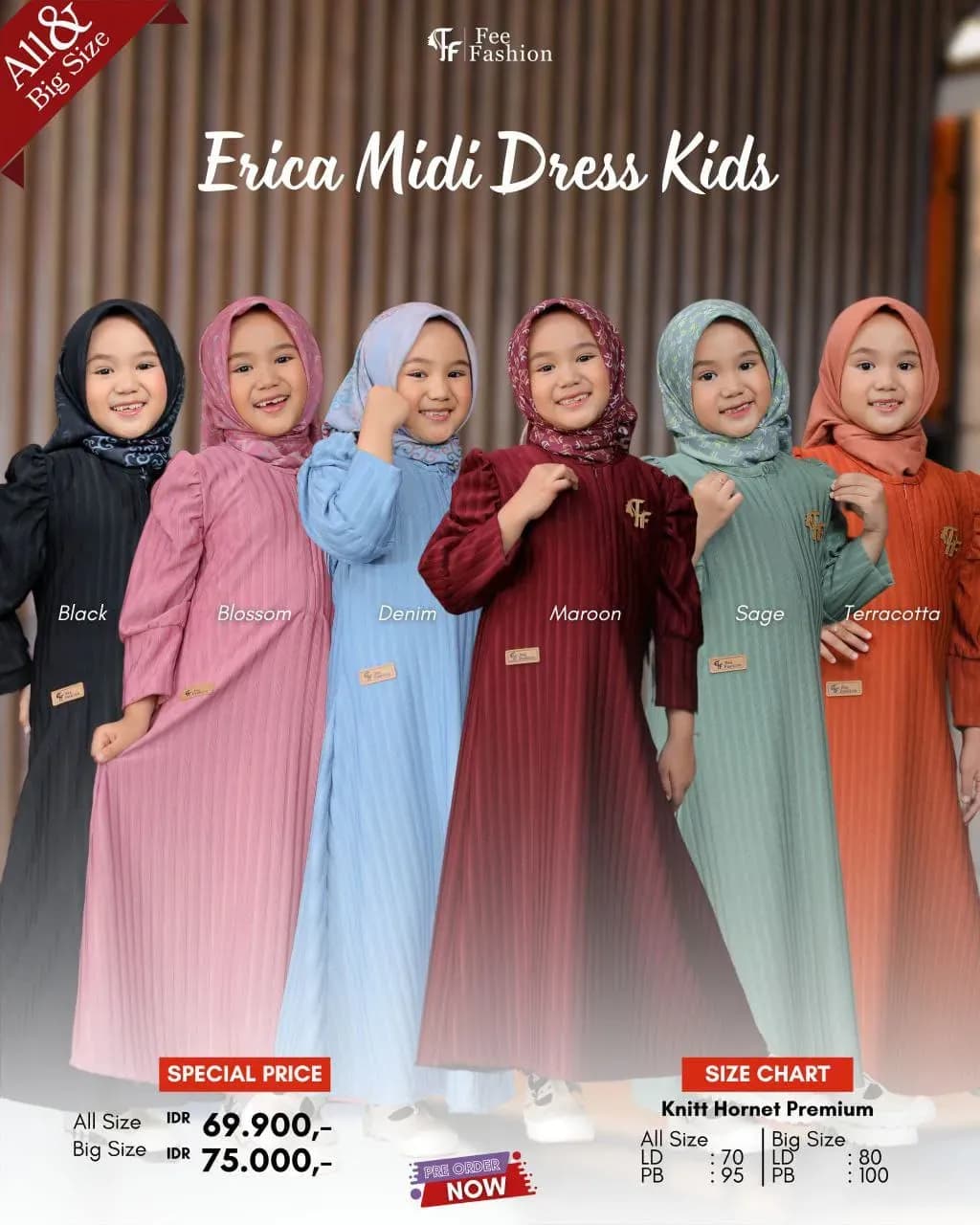 Erica Midi Dress Kids