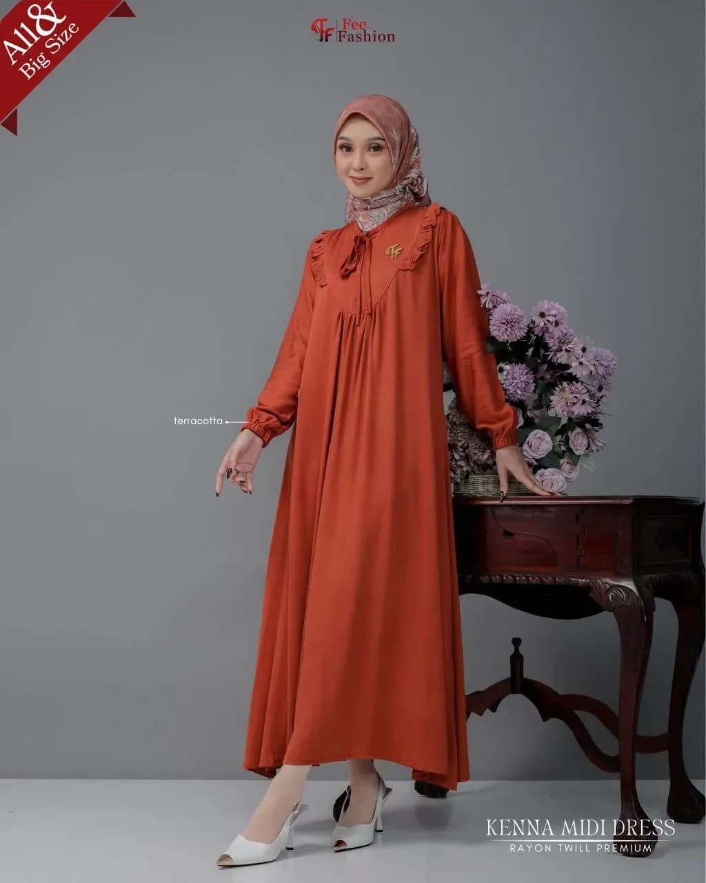 Kenna Midi Dress