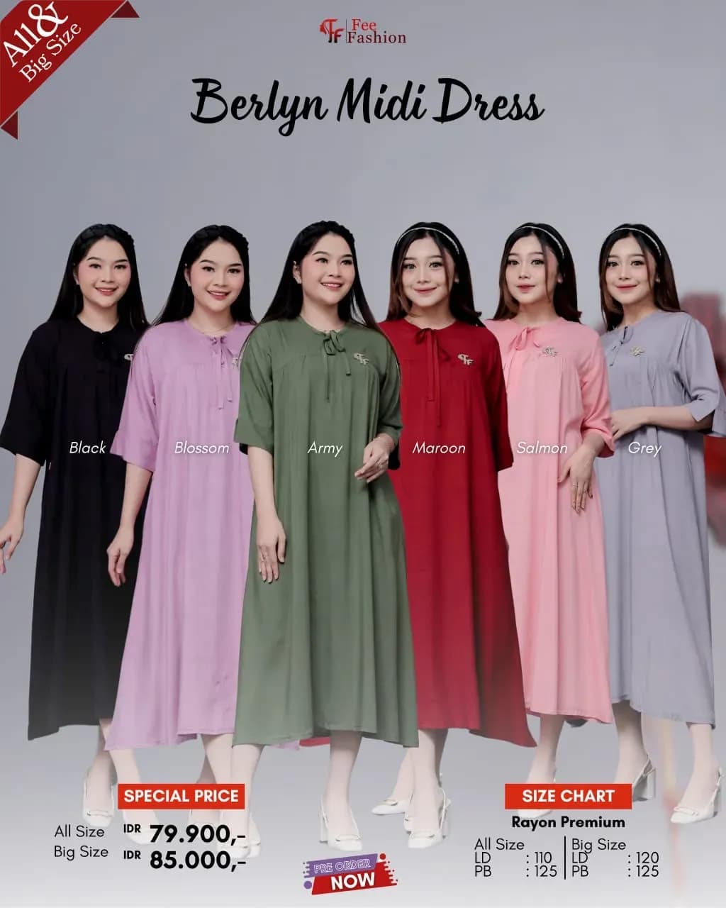 Berlyn Midi Dress