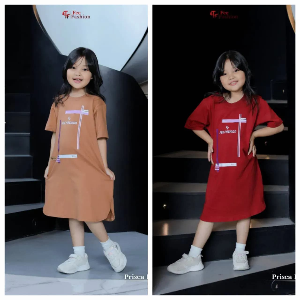 PRISCA DRESS T-SHIRT KIDS