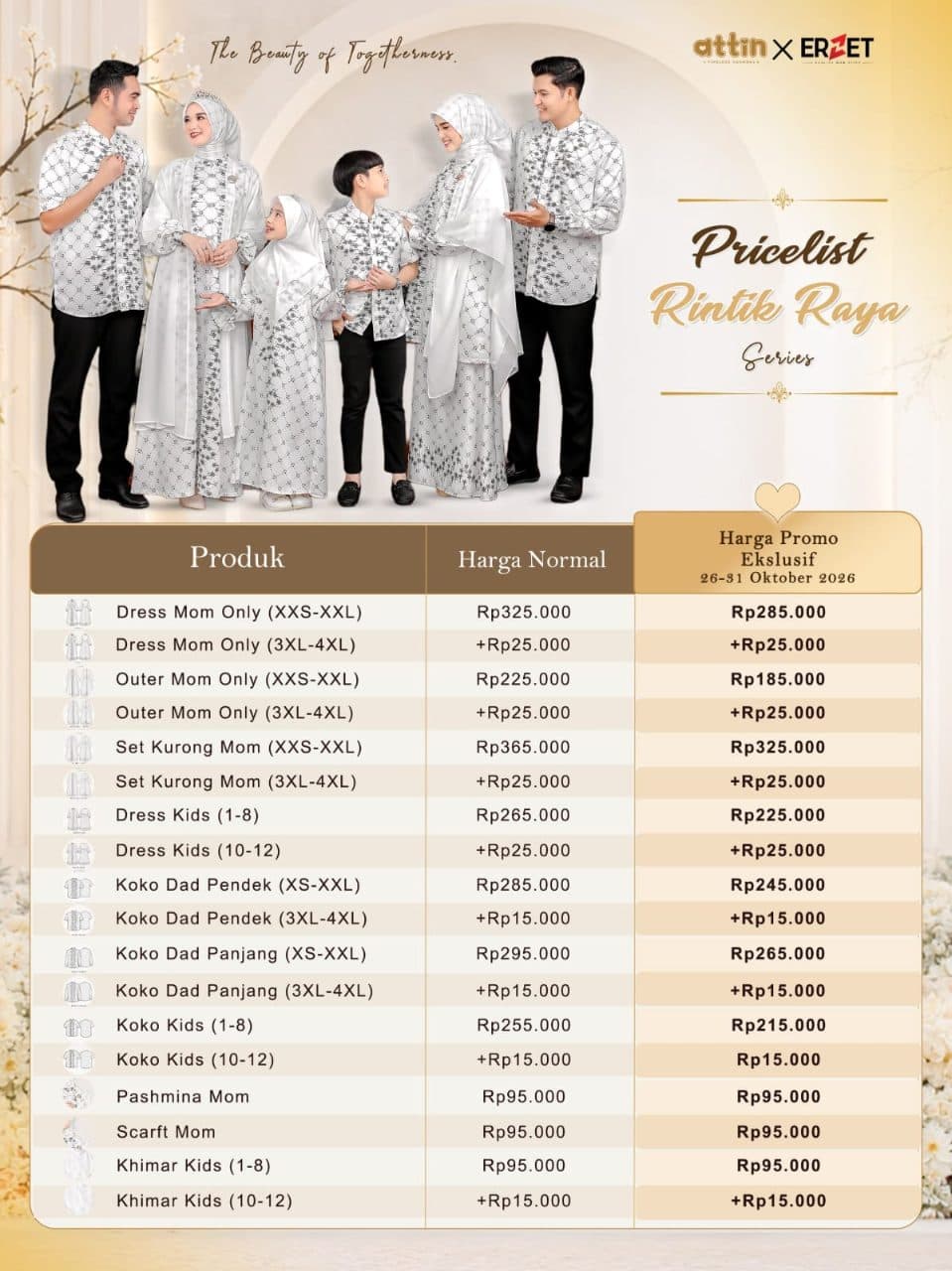 Sarimbit Rintik Raya Series Spesial Promo